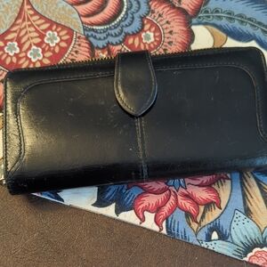 Sleek Black Leather Wallet